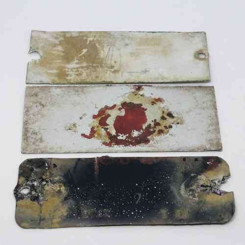 Lot of 5 Agricultural Machinery serial numberplates