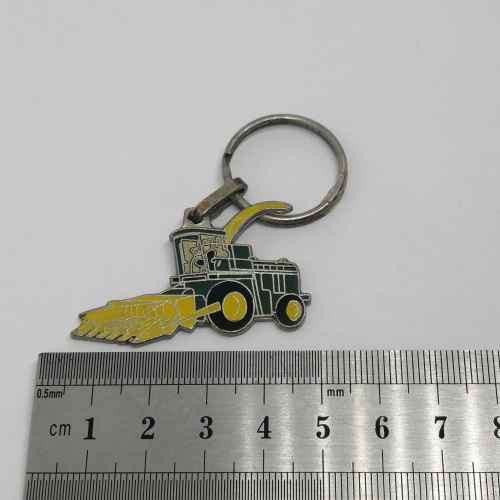 John Deere combine harvester keyring holder