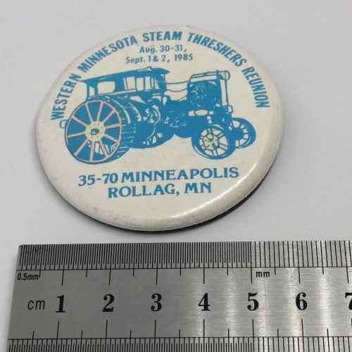 Western Minnesota Steam Threshers Reunion badge - 35-70 Minneapolis