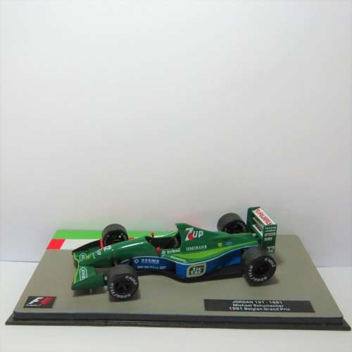 Formula 1 Jordan 191 - 1991 Model car - #32 Michael Schumacher - 1991 Belgian Grand Prix