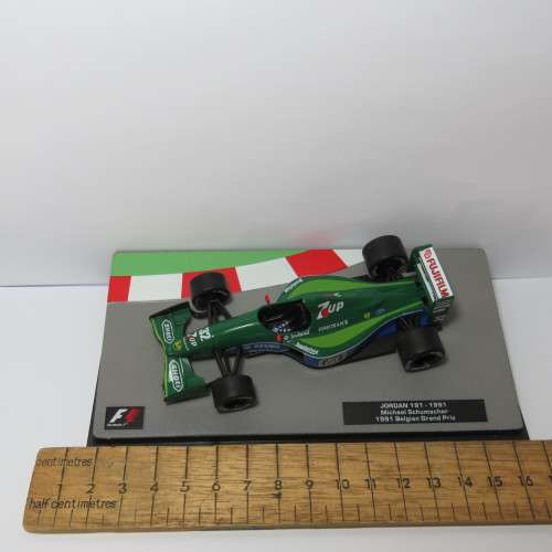 Formula 1 Jordan 191 - 1991 Model car - #32 Michael Schumacher - 1991 Belgian Grand Prix