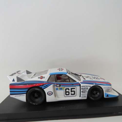 FLY GB Track 1981 Lancia Beta Montecarlo 24h Le Mans slot car racing model #65 - Scale 1/32