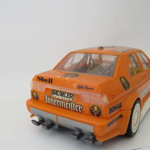 Jagermeister Alfa Romeo racing model plastic car - Scale 1/24