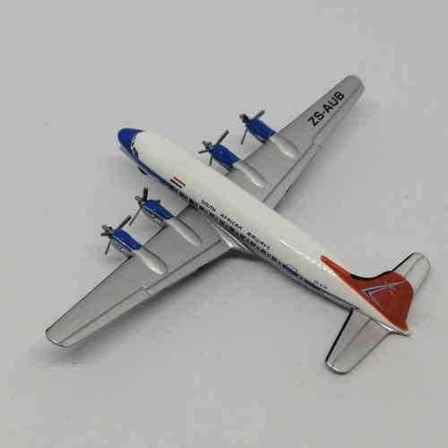 Herpa South African Airways Douglas DC-4 ZS-AUB model airplane