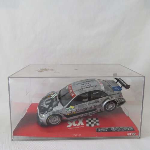 SCX Mercedes-Benz AMG C-Class DTM #1 Schneider racing slot car model - Scale 1/32