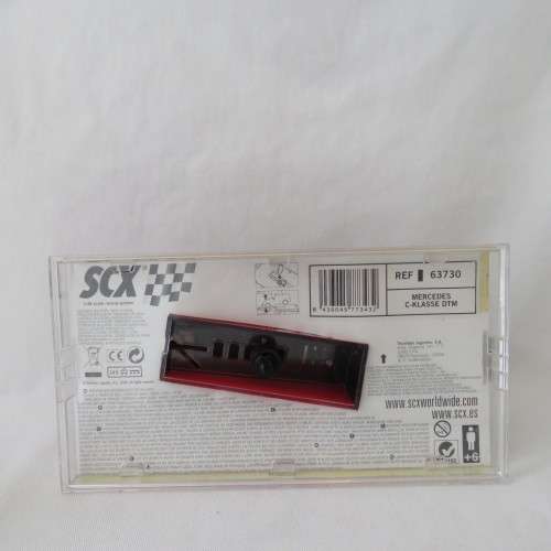 SCX Mercedes-Benz AMG C-Class DTM #1 Schneider racing slot car model - Scale 1/32