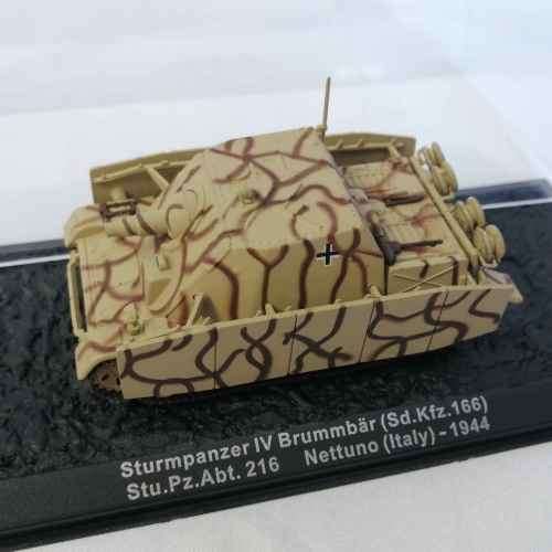 1944 German ( Nettuno ) Sturmpanzer IV Brummbar combat tank die-cast model
