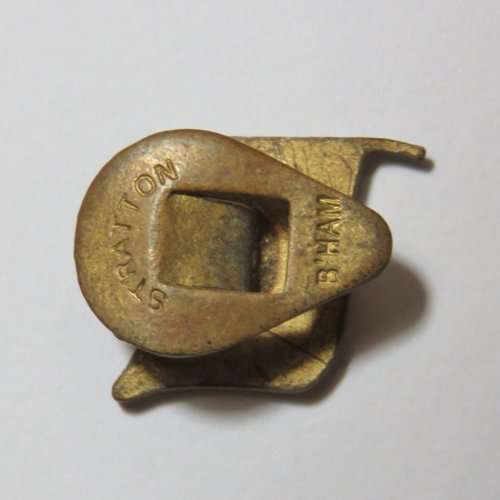 Vintage Good Year button hole badge