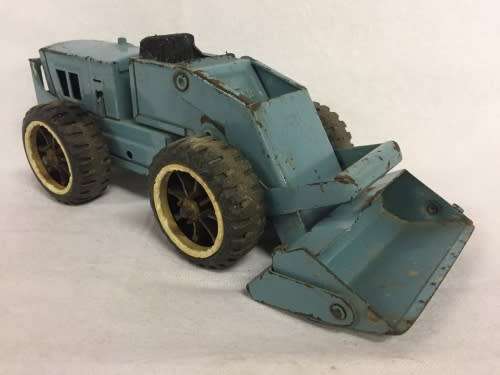 Vintage Tonka trencher metal construction toy