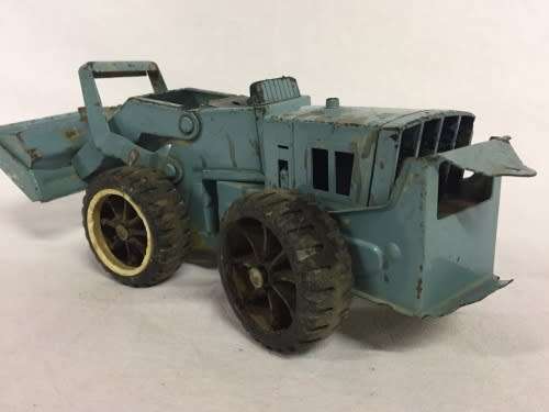 Vintage Tonka trencher metal construction toy