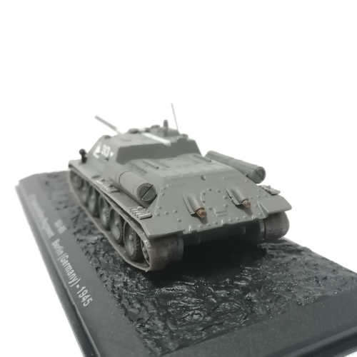 1945 Polish Army ( Berlin ) SU-85 combat tank die-cast model