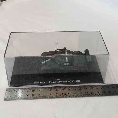 1968 Polish Amry ( Prague ) T-55 A combat tank die-cast model