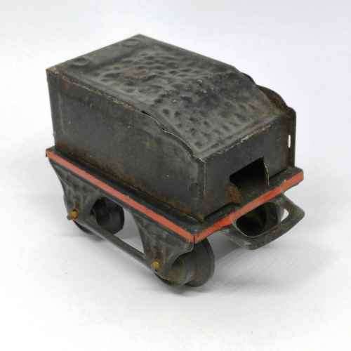 Vintage O-Gauge tinplate coal tender - made in US Zone Germany