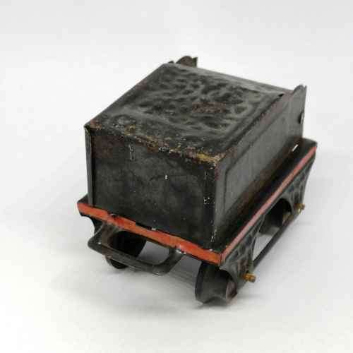Vintage O-Gauge tinplate coal tender - made in US Zone Germany