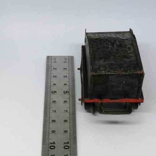 Vintage O-Gauge tinplate coal tender - made in US Zone Germany