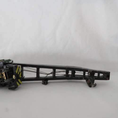 Hand Built HO scale railroad crane