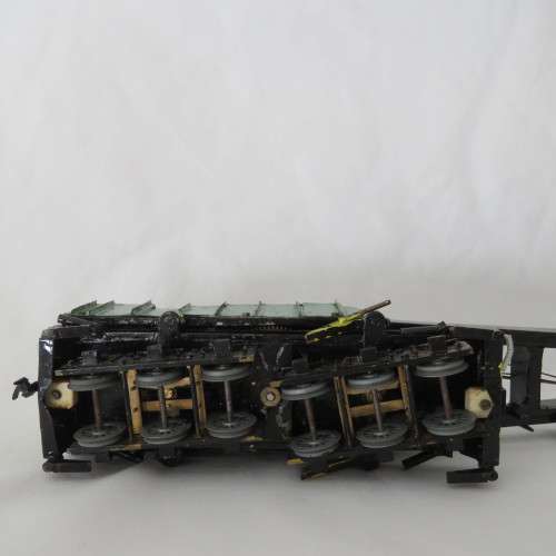 Hand Built HO scale railroad crane