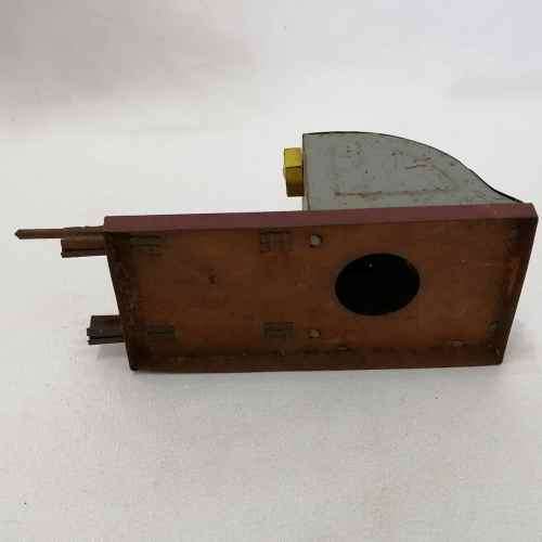 Vintage O-Gauge tinplate rail buffer stop- one stopper missing