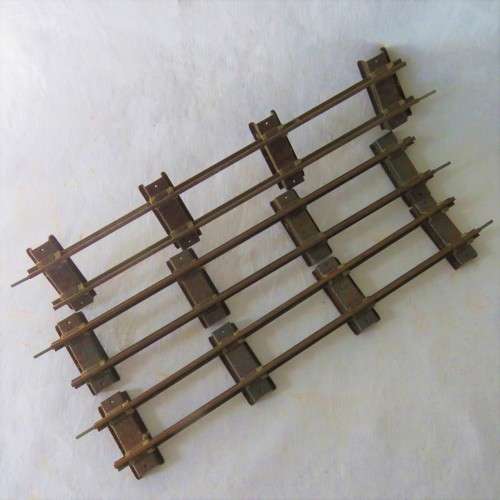 Lot of 3 vintage S-gauge railway tracks