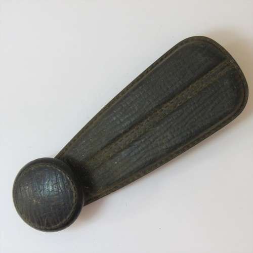Vintage window winder leather clad - Will work for many old models - Belonged to VW owner
