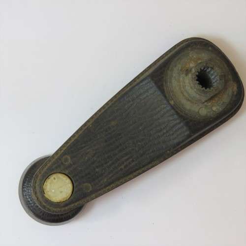 Vintage window winder leather clad - Will work for many old models - Belonged to VW owner