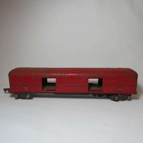 American Flyer Lines no 494 - Goods wagon - Tinplate - Some wheels missing