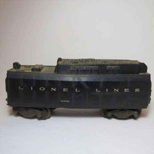Lionel Lines 6026 W coal truck metal with plastic sides and top - With engine