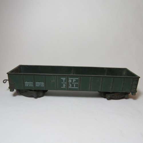 Vintage plastic open wagon - Gauge - TandP 931 (Texas and Pacific)