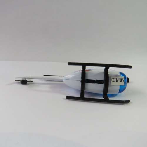 Die-cast Airport service helicopter model