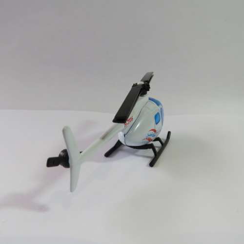 Die-cast Airport service helicopter model