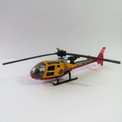 Majorette Gazelle model helicopter - Channel 505 - #371 - Scale 1/70