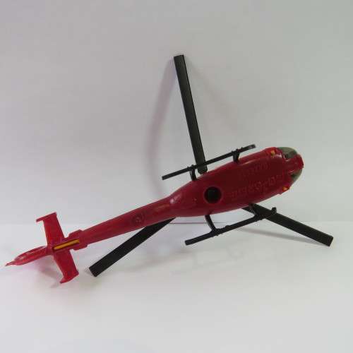 Majorette Gazelle model helicopter - Channel 505 - #371 - Scale 1/70