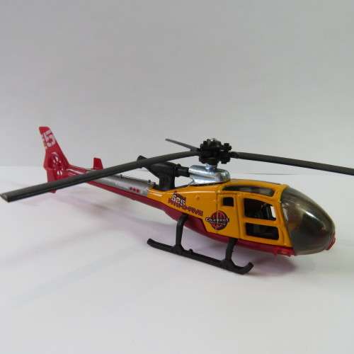 Majorette Gazelle model helicopter - Channel 505 - #371 - Scale 1/70