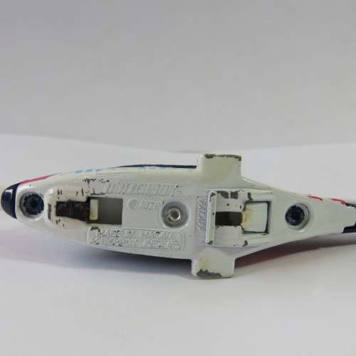 1976 Matchbox Air-Aid helicopter model - No wheels