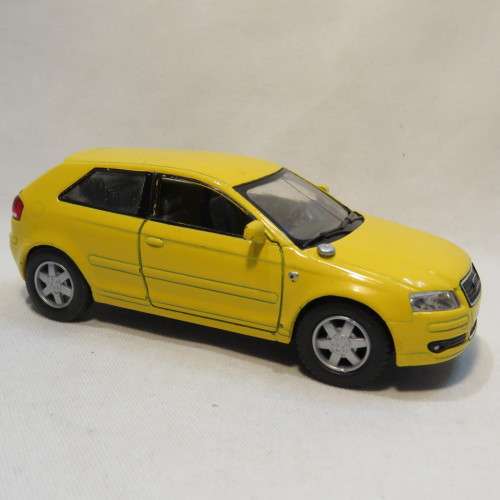 kinsmart Audi A3 model car - Scale 1/32 - Pull back action