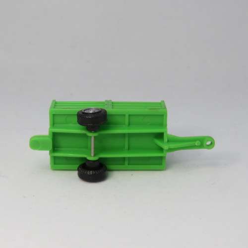 New-Ray M.Farm plastic toy tractor and trailer