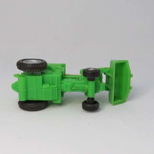 New-Ray M.Farm plastic toy tractor and trailer
