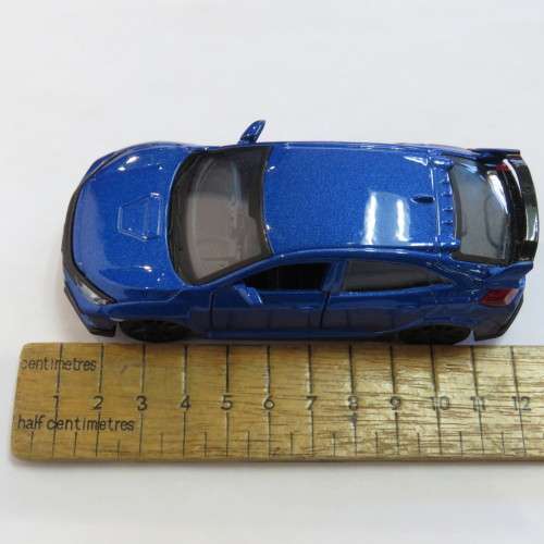 Maisto Honda Civic Type R model car - Pull back action - Scale 1/40