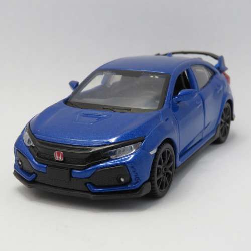 Maisto Honda Civic Type R model car - Pull back action - Scale 1/40