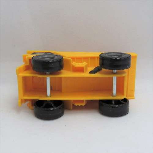 Pair of construction toy trucks