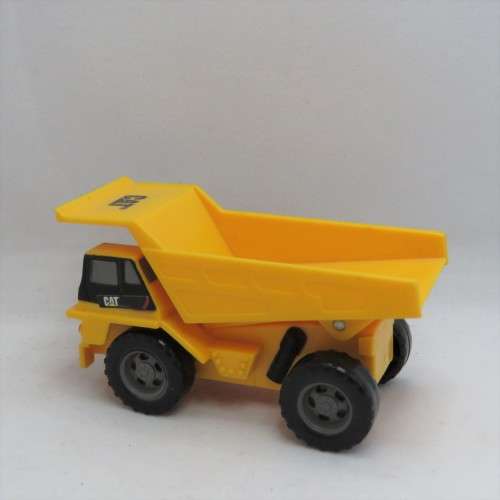 Pair of construction toy trucks