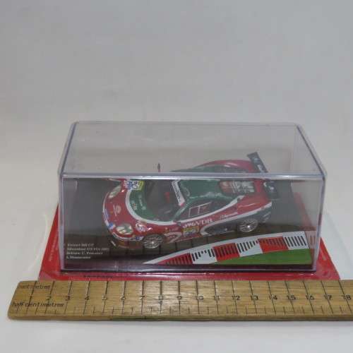 Ferrari 360 GT Racing model car - Silverstone GT FIA 2002 - Scale 1/43