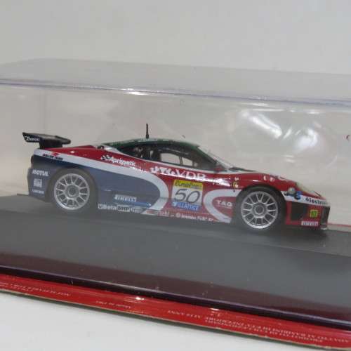 Ferrari 360 GT Racing model car - Silverstone GT FIA 2002 - Scale 1/43