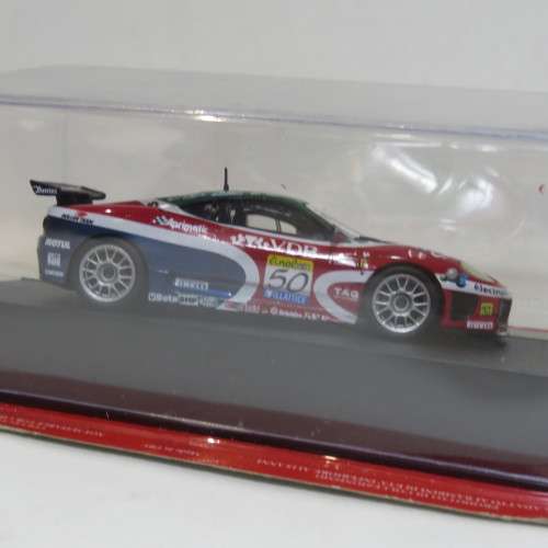 Ferrari 360 GT Racing model car - Silverstone GT FIA 2002 - Scale 1/43
