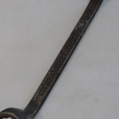 Vintage Ford 01A-17017 B double end wrench spanner - Made in Canada