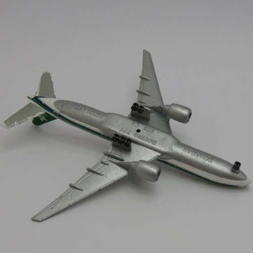Schabak Boeing 777 die-cast model airplane