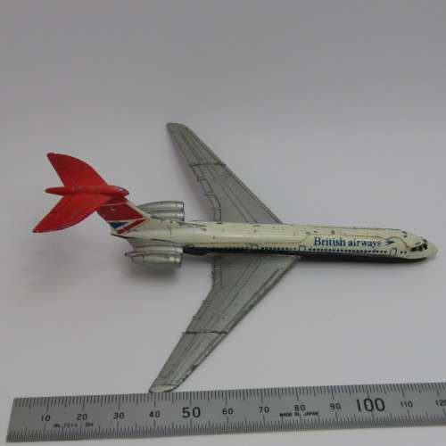 Lintoy Vickers VC-10 British Airways die-cast plane