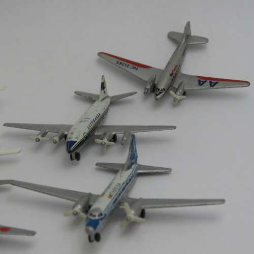 Lot of 5 Schabak die-cast model airplanes