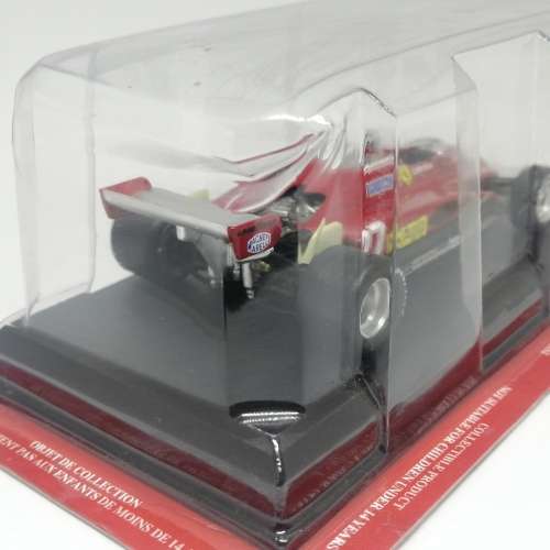 Ferrari F126 C2 die-cast model car - #27 G. Villeneuve - some damage to packaging -  scale 1/43