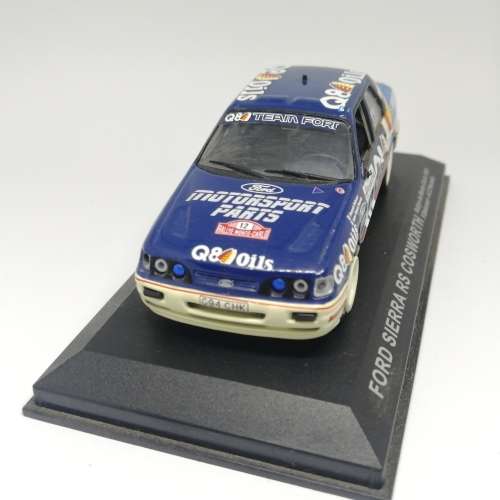 Ford Sierra RS Cosworth die-cast rally model car - 1991 Rally de Monte Carlo